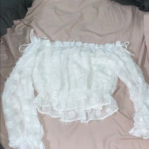 Off the shoulder top